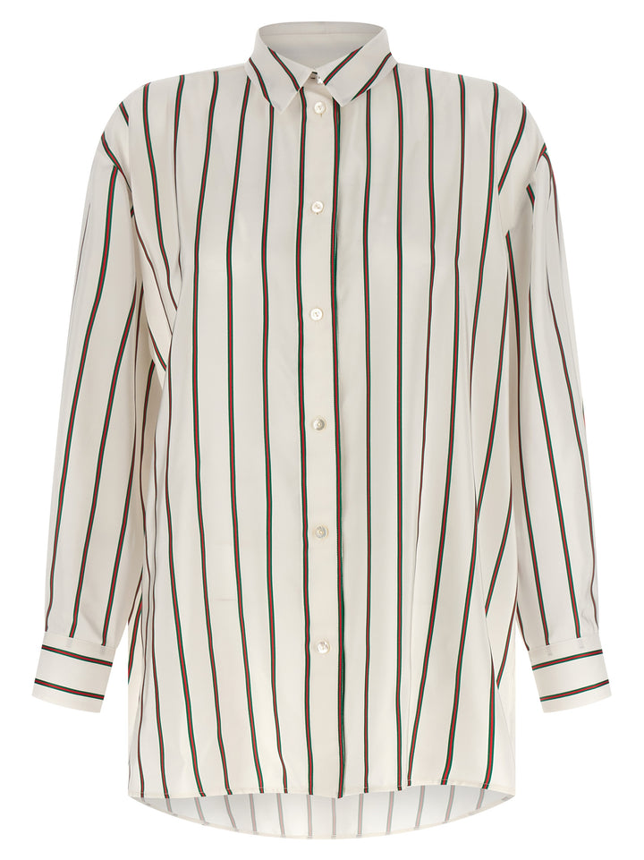 Gucci Web Shirt and Blouse - White | c587ab1542b093ce2d3bdf60ee5d67f56d66330c