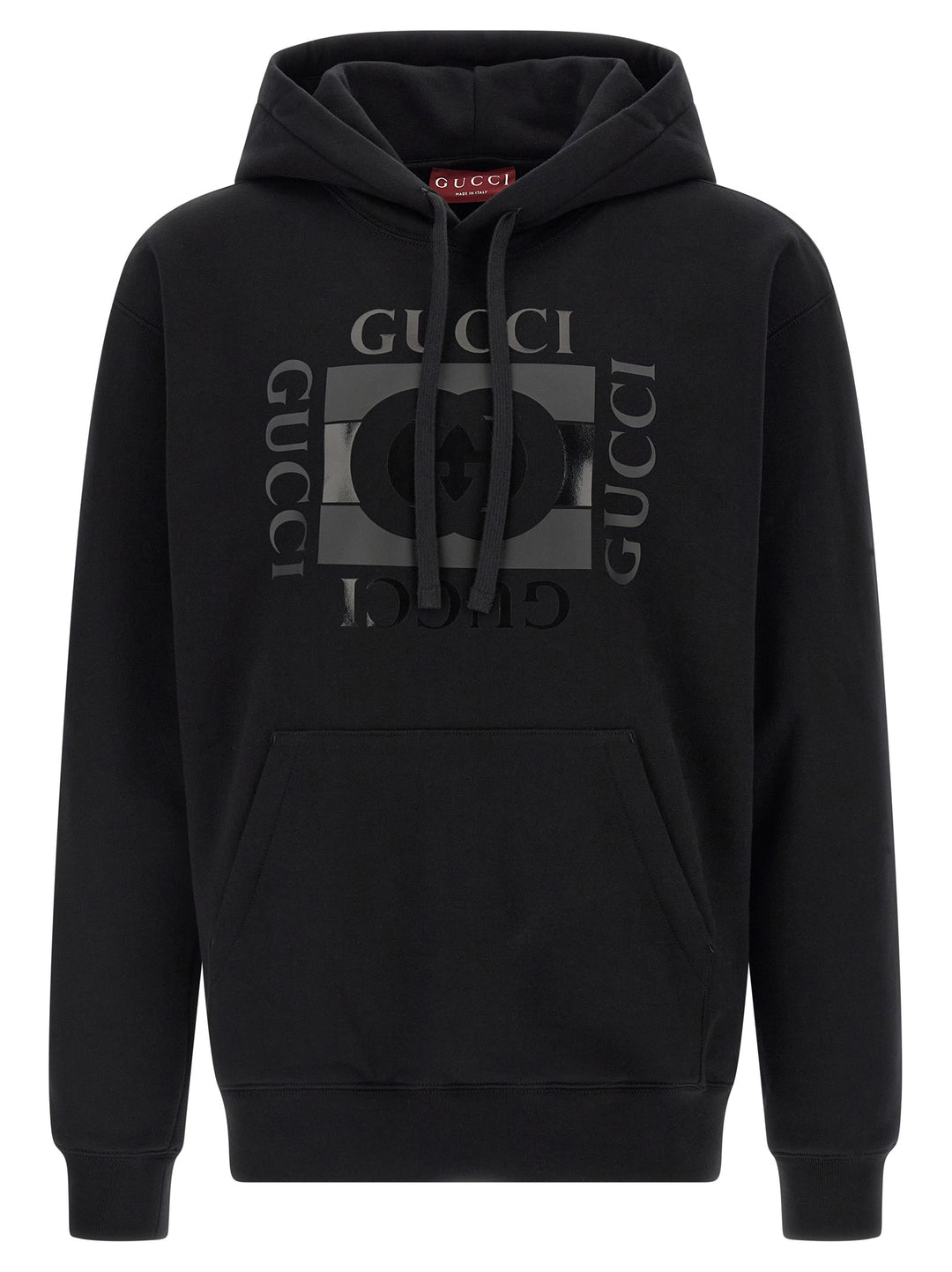 Gucci Gucci Incrocio Gg Sweatshirt - Black | 26d2853f5fe0c2730ca0f67766d22b65fb90af46