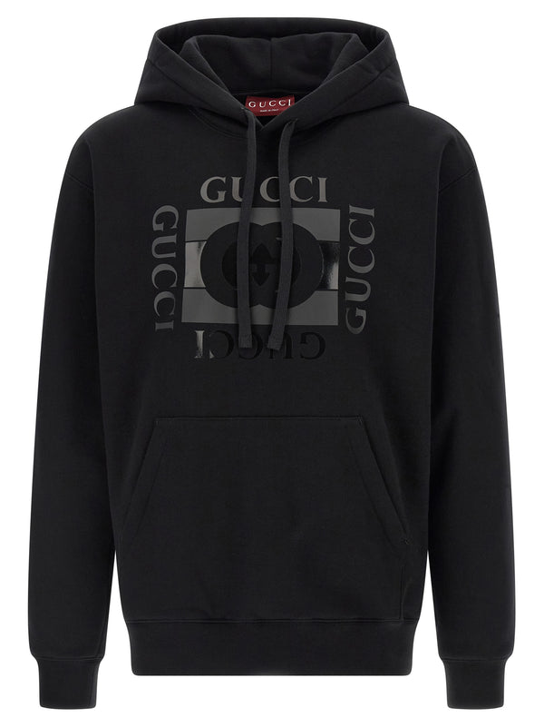 Gucci Incrocio Gg Sweatshirt Black