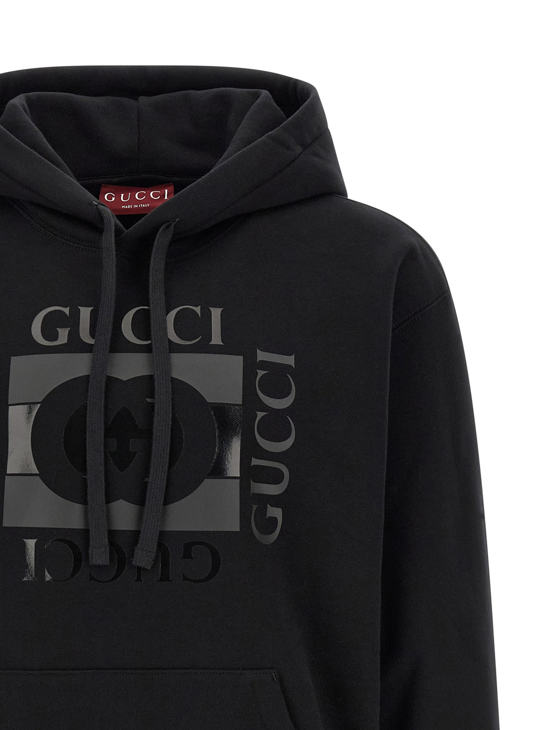 Gucci Gucci Incrocio Gg Sweatshirt - Black | 9abae829d587523364bac939a34f26ce4815fc96
