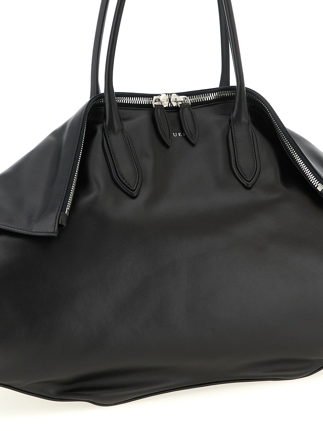 Mcqueen Maxi Manta Shoulder Bags - Black | cb8e55575ceb6a4341881b0ffe2afbbd7558e5e3