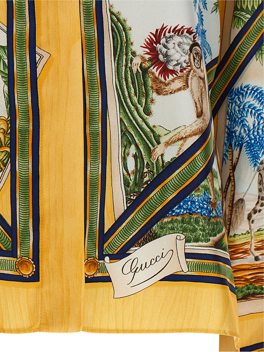 Gucci Silk Shirt Shirt and Blouse - Multicolor | 1bd77b6ff3ee2526fc192e617d770fa7f79ddecc