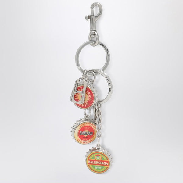 Logo Bottle Cap Keyring Charm