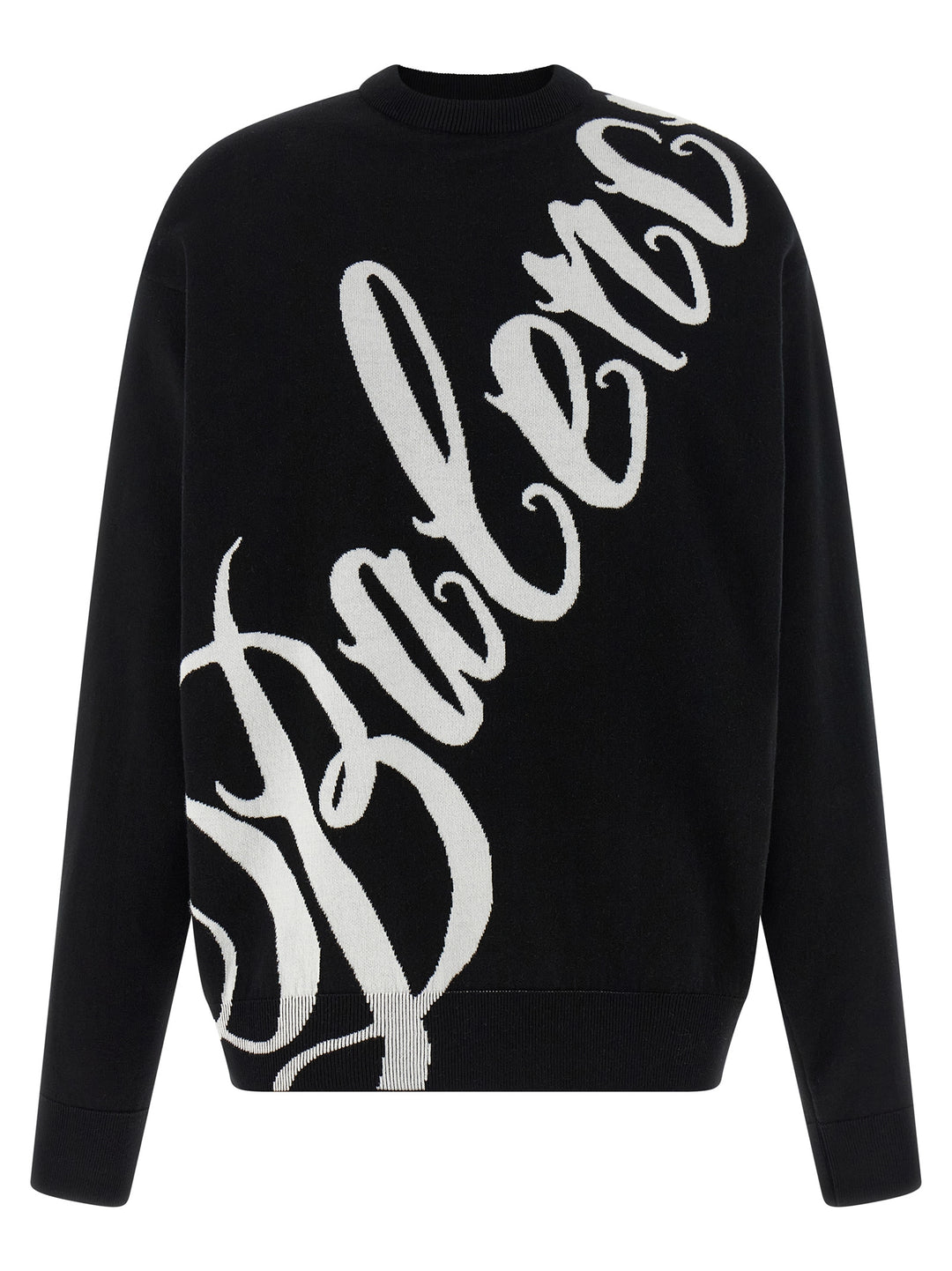 Balenciaga Big B Sweaters and Cardigans - White/Black | 7a7928a458d0a6142c792e68d93cf1de22cc93ca