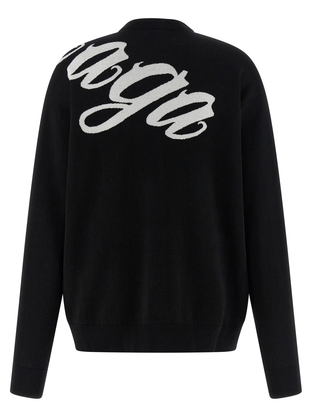 Balenciaga Big B Sweaters and Cardigans - White/Black | b3f1968dcd18b5b2bacb11bb79342a583c65b61c