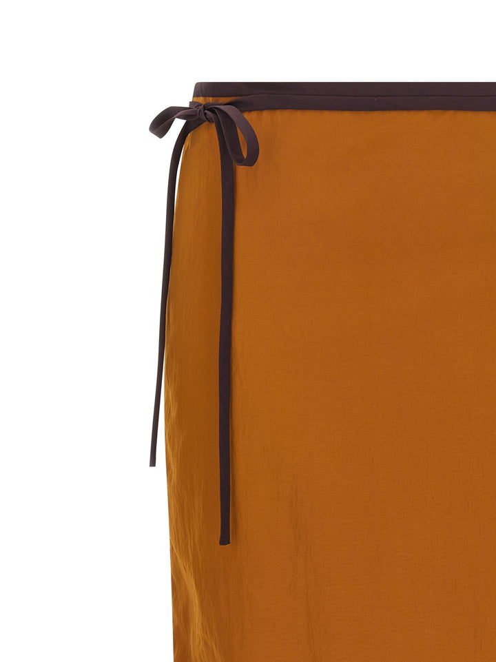 Saint Laurent Pencil Skirt Skirts - Brown | fcc56f8899e468357a346815676ba3395c76076b