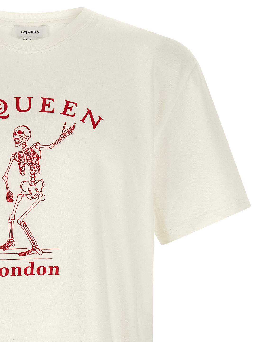 Mcqueen Skeleton T-shirt - Red | d49a23451eaf313b5d02869200aaca86d23e7f2a