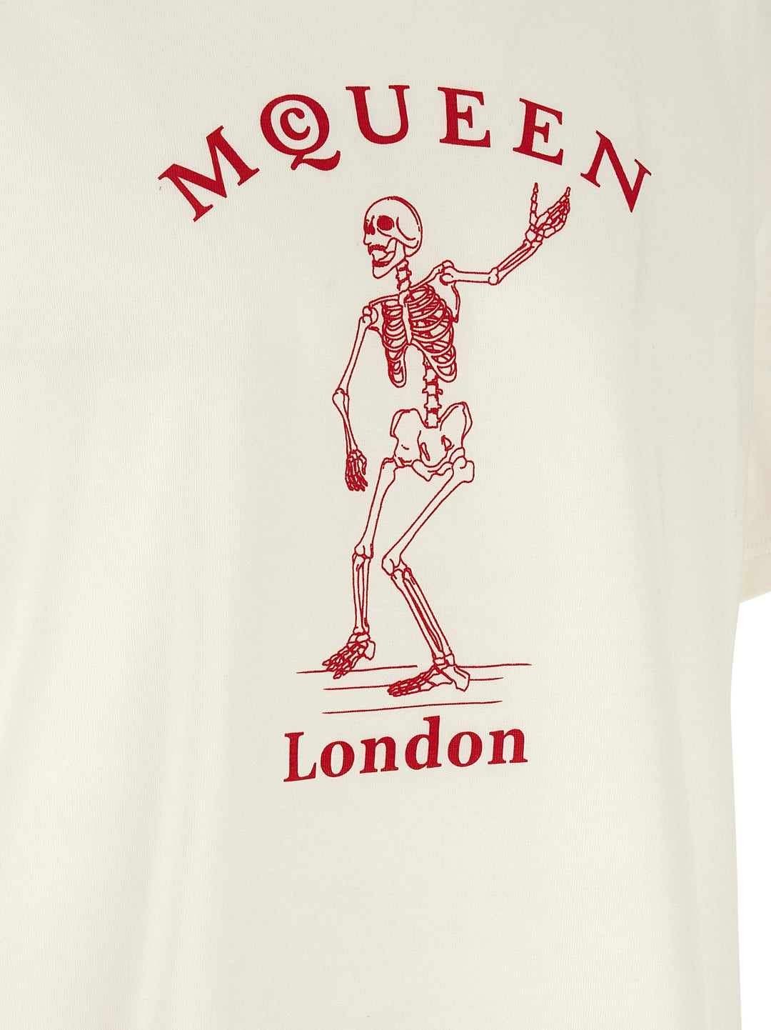Mcqueen Skeleton T-shirt - Red | 8d06dc495b5c0b07c0523deff010df996eaae8c0