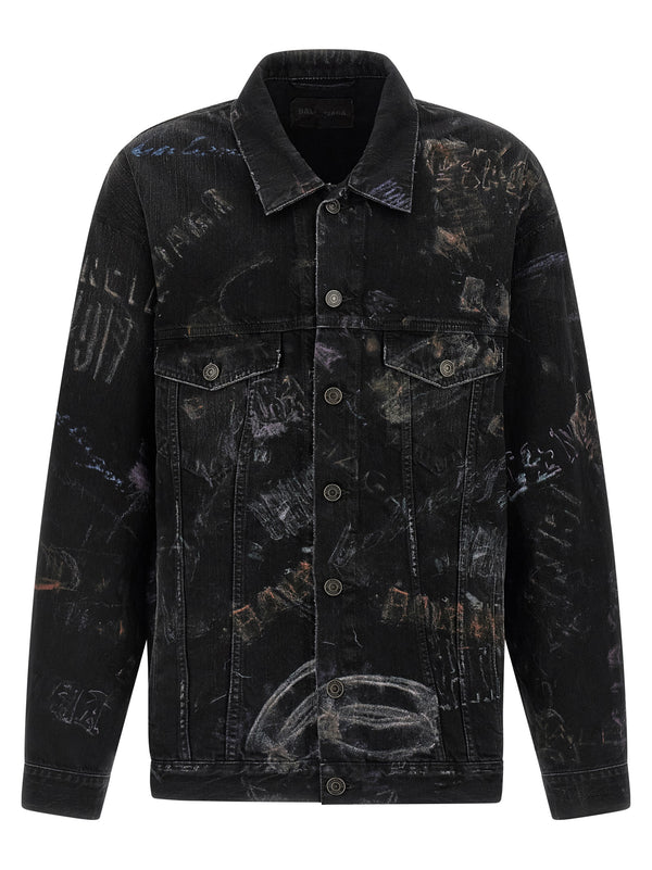 Oversize Puffer Jackets Black