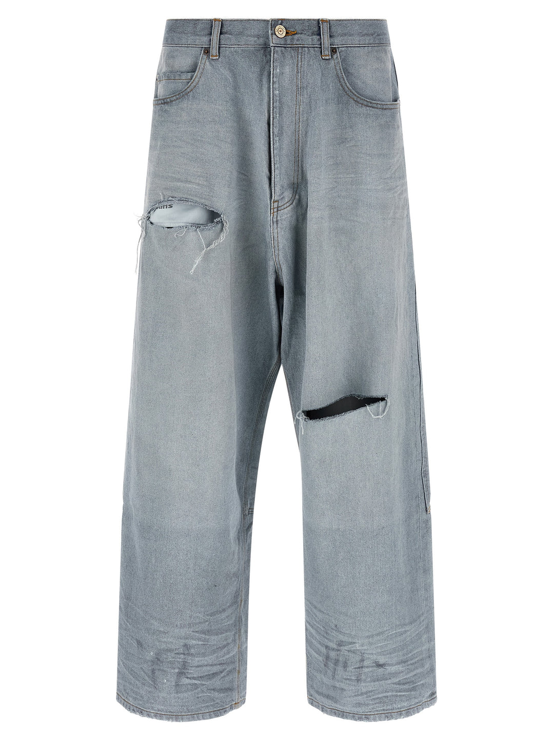 Balenciaga Minimal Baggy Jeans - Blue | 6d29f885618c6fe476013674ed4e17c383d06a82