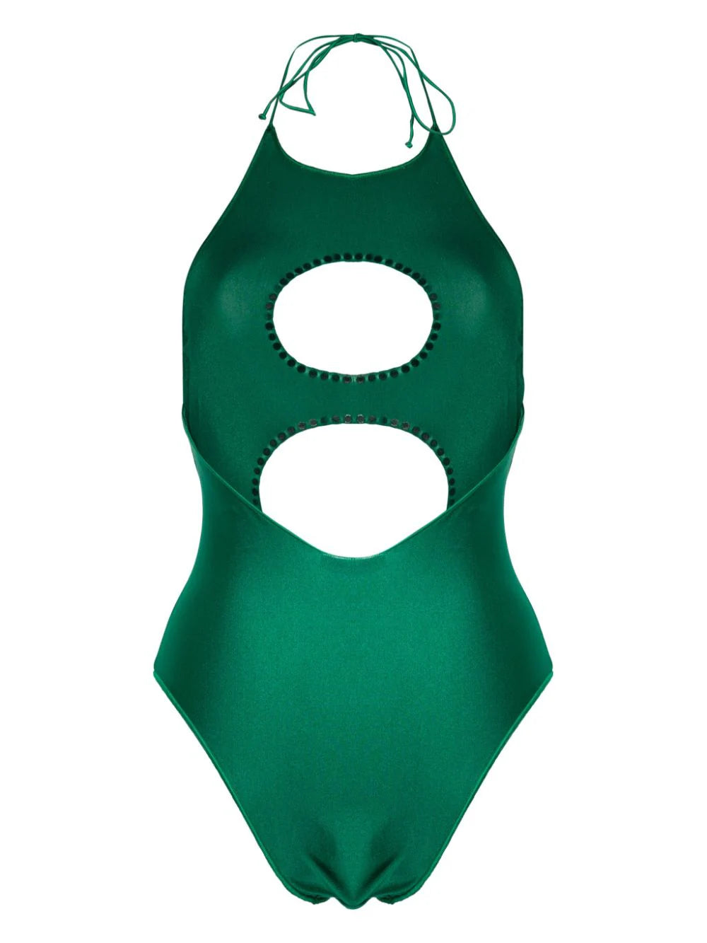 One-piece swimsuit with cut-out