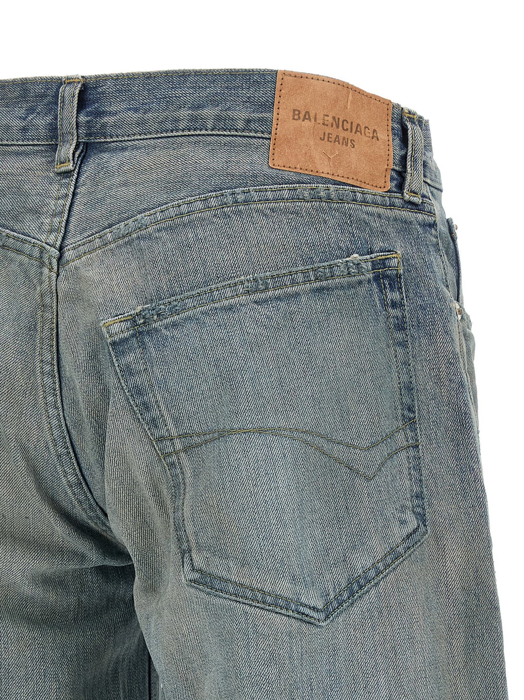 Balenciaga Baggy Jeans - Blue | ed38eda99e5017a9d003331e1ac203b161a90aaa