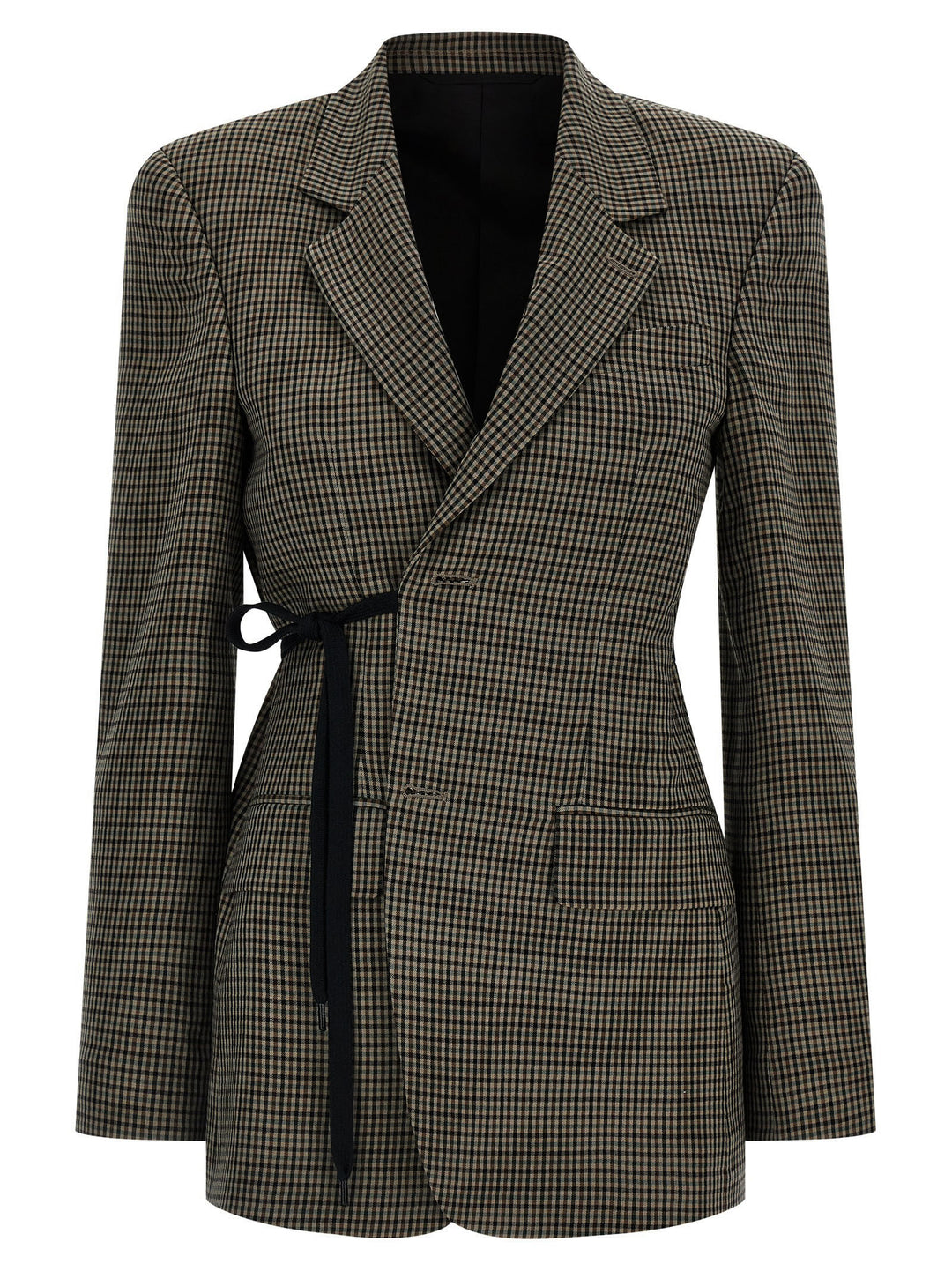 Balenciaga Wrap Tailored BlazerS - Brown | 24a6d1ed25de9d16e2be7ef281f4ec1fdda341db