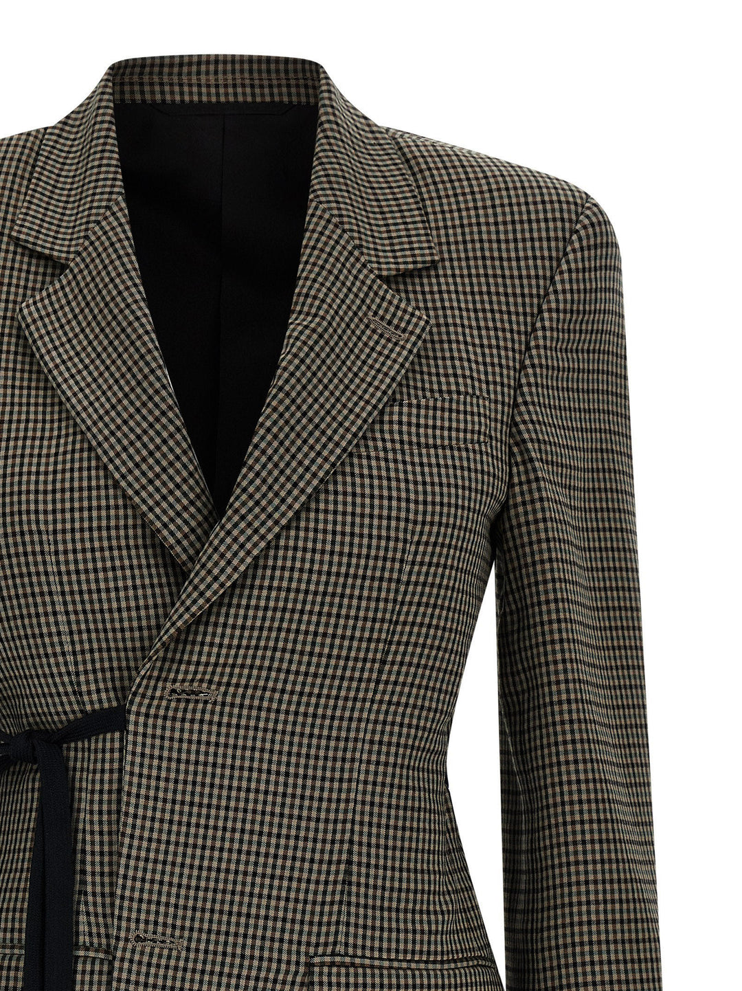 Balenciaga Wrap Tailored BlazerS - Brown | af5a9285e746d8d8e357dd076d209b2a1ec08213