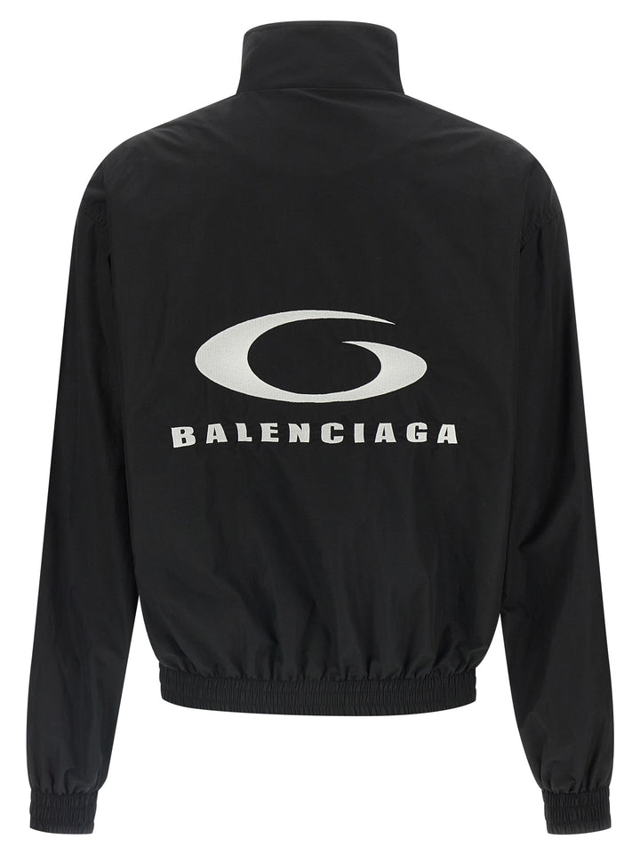 Balenciaga Tracksuit Puffer Jackets - Black | 8e783cb0f5fc89e7a6ff3ab5a4f08a6ea4568acc