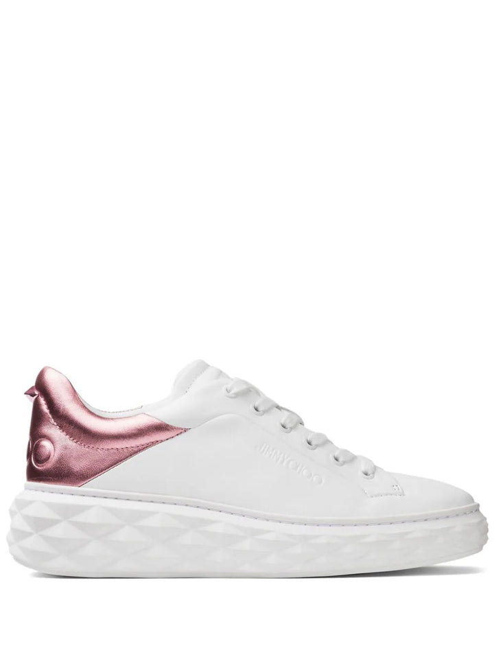 Diamond Maxi sneakers with metallic effect