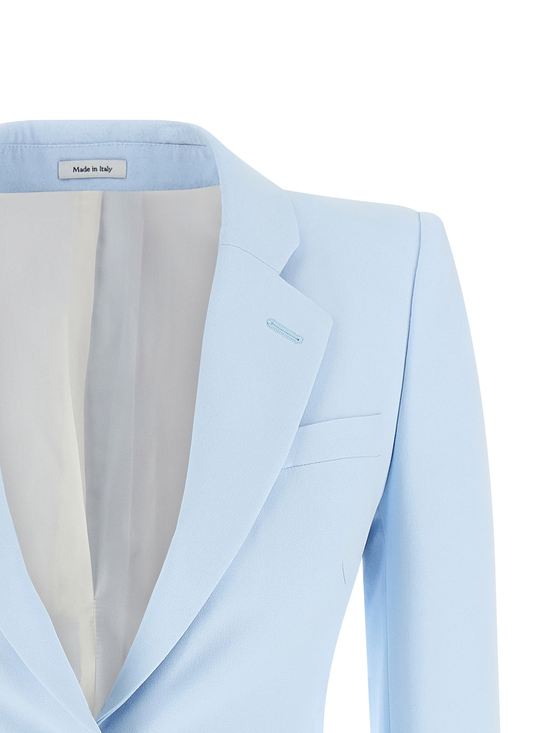 Mcqueen Single-Breasted Blazer BlazerS - Light Blue | 87b6e4c9d3a588fb33251815f4cbd4e8cd87fe6b