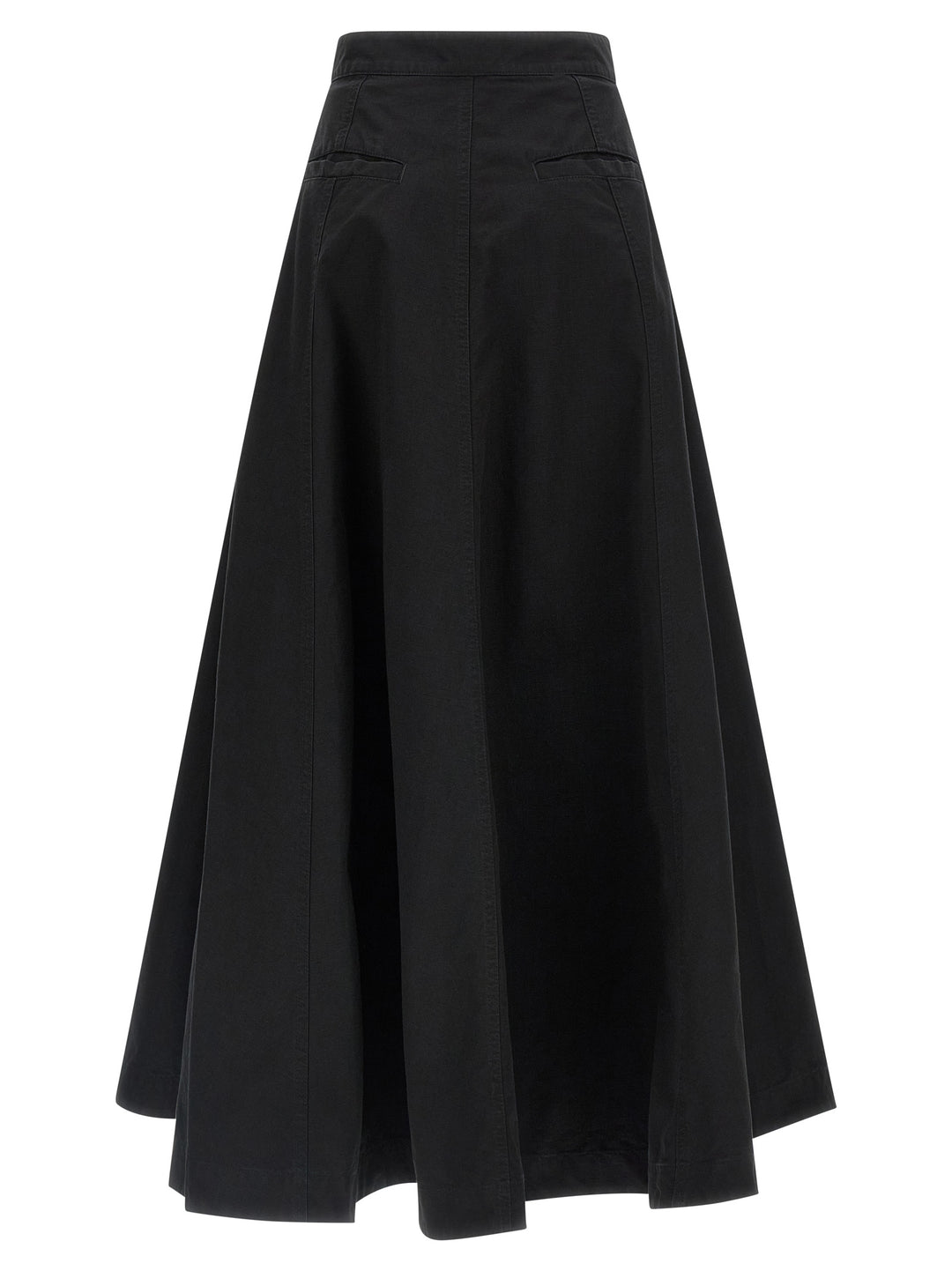 Balenciaga Godet Skirts - Black | d32365f78347bb01131ee5c161ecff893df45619