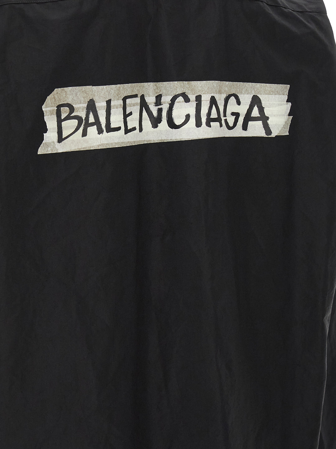 Balenciaga Masking Tape Shirt and Blouse - Black | 1ab9934ff2d0405ece00437501d7a82df95ebb0a