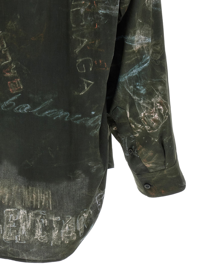 Balenciaga Cocoon Shirt and Blouse - Black | 835bd3323cd33bf06e221e1fa19114ef72fe180e