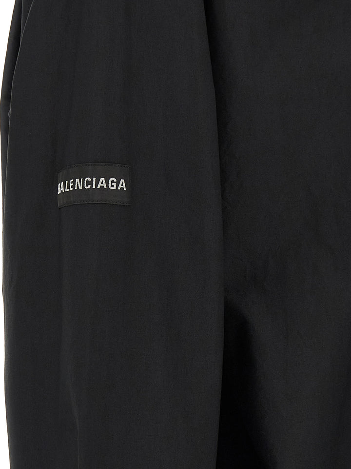 Balenciaga Logo Patch Shirt Shirt and Blouse - Black | d48d8a97261f547f27ce66a66f48bb2dbcb0fe69
