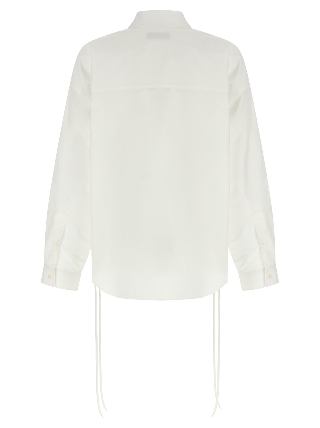 Balenciaga Lace-Up Shirt and Blouse - White | b7efa20b27553aefd929286f567f06b8d69150a6
