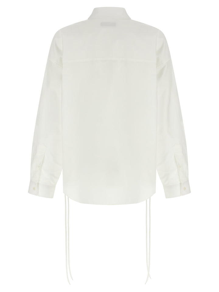 Balenciaga Lace-Up Shirt and Blouse - White | b7efa20b27553aefd929286f567f06b8d69150a6