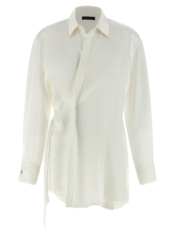 Wrap Shirt And Blouse White