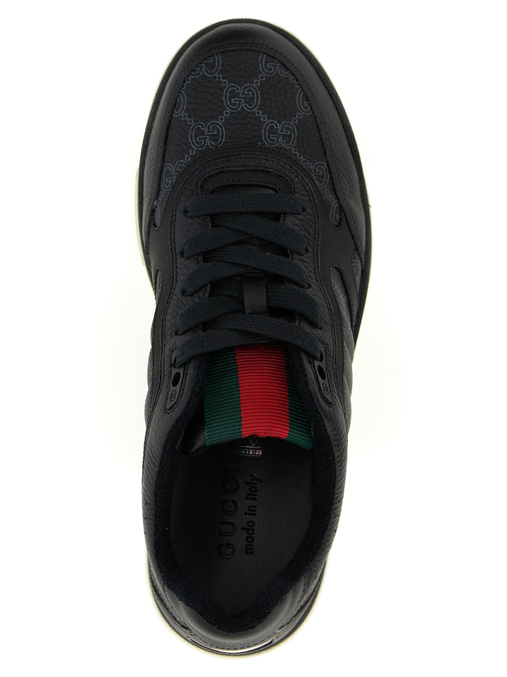 Gucci Gucci Re-Web Sneakers - Black | e91fd2f38e3377755ade710227a4a9c2dac7cf83