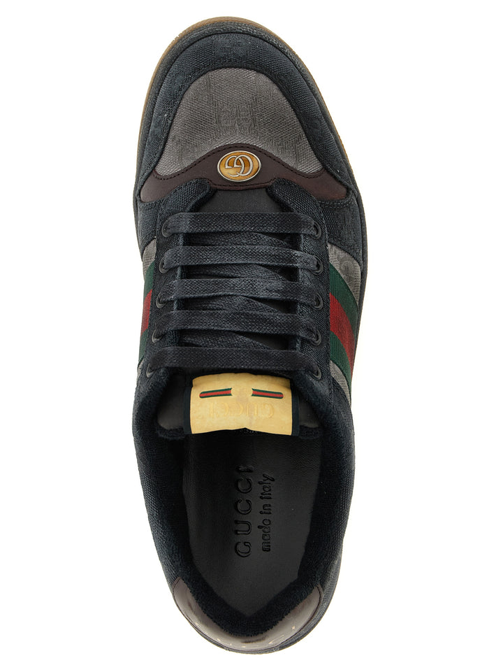 Gucci Screener Sneakers - Black | 2116ef9156158f083cad424a64d4554f8e5ab3ce