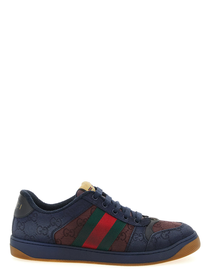 Gucci Screener Sneakers - Blue | 6d88d4aa3a9e0277fd257882584b3abb654dd067