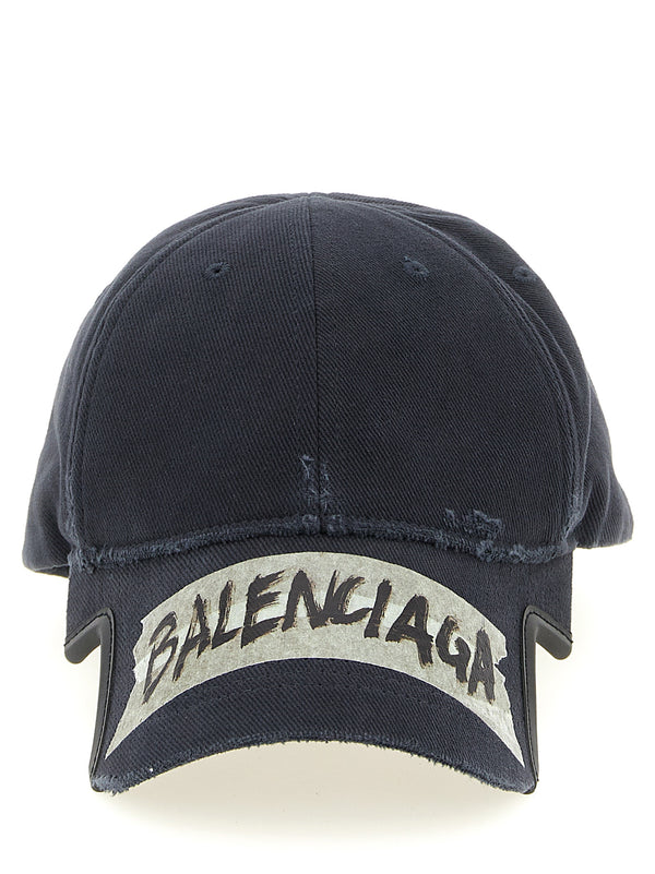 Masking Tape Hats Black