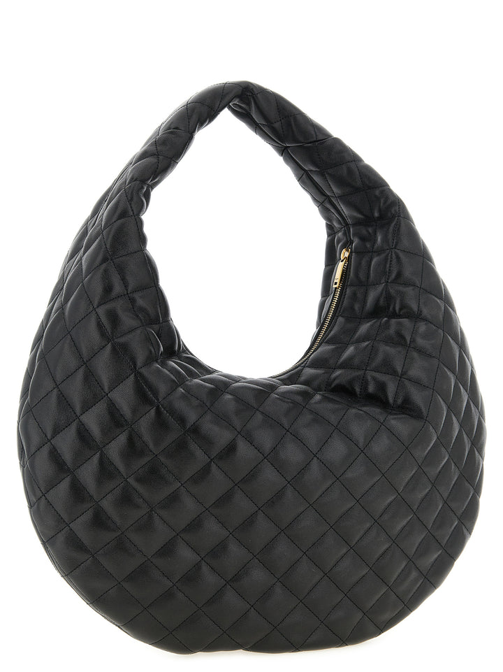 Saint Laurent Hobo Icare Shoulder Bags - Black | 70cd58afafac7661edfb9ee731d1394b9dcda349