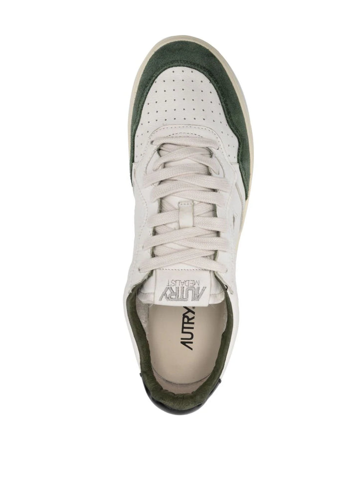 Medalist sneakers with inserts