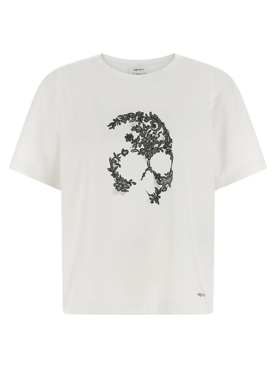 Skull T-Shirt White/Black