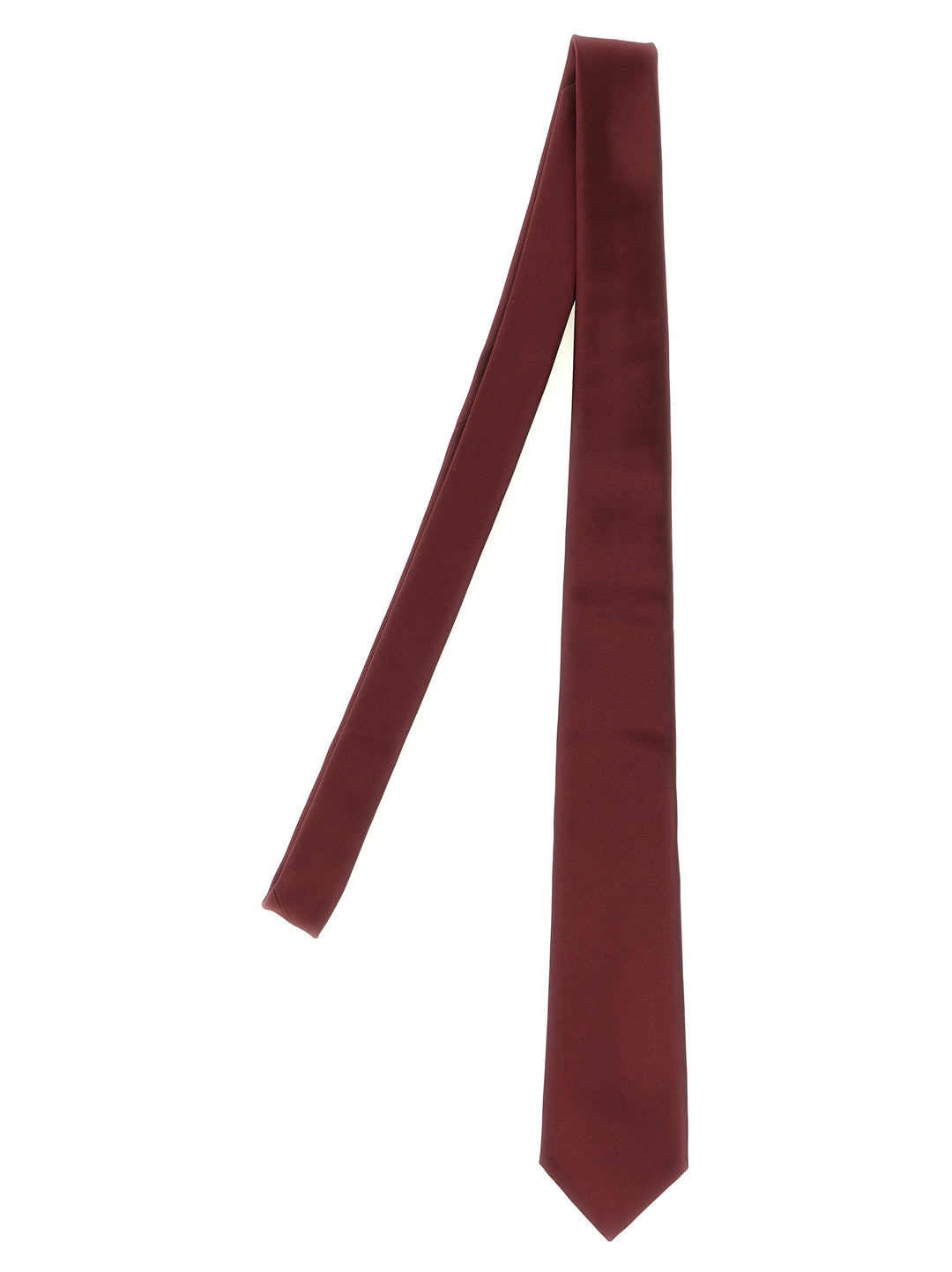 Saint Laurent Silk Tie Ties and Papillon - Bordeaux | e149f4c813e15b30a9a82128f8b3413cde2fdfc5