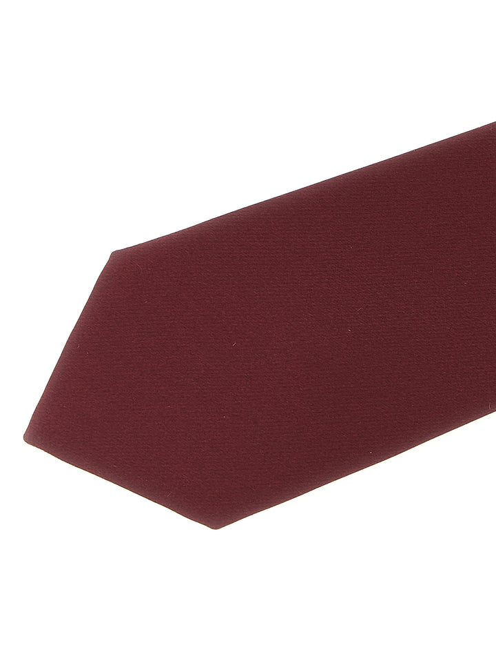 Saint Laurent Silk Tie Ties and Papillon - Bordeaux | c84ee312ee32f6438b3cb192e4658b559d071c90