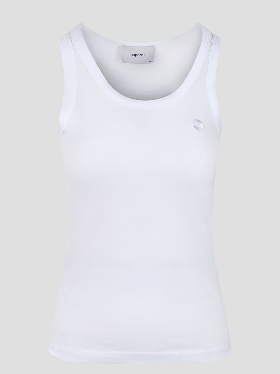 Lightweight logo tank top