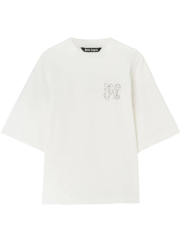 T-shirt with PA Monogram embroidery