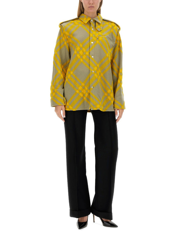 Burberry Shirts - Yellow | Wanan Luxury