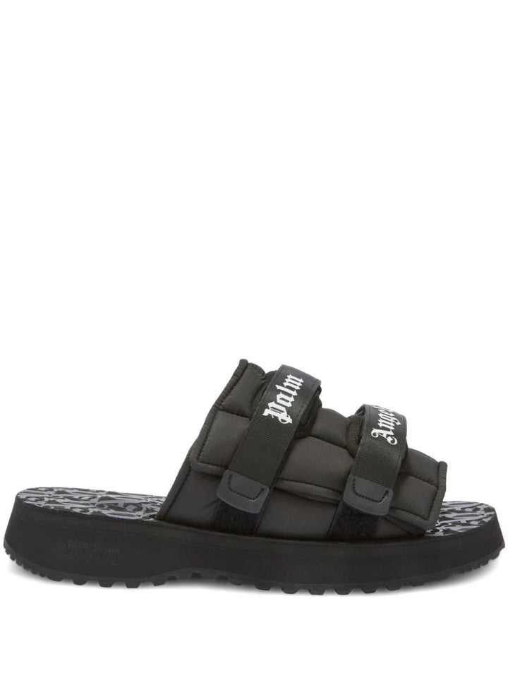 Moto-P slide sandals with hook and loop closure for Suicoke