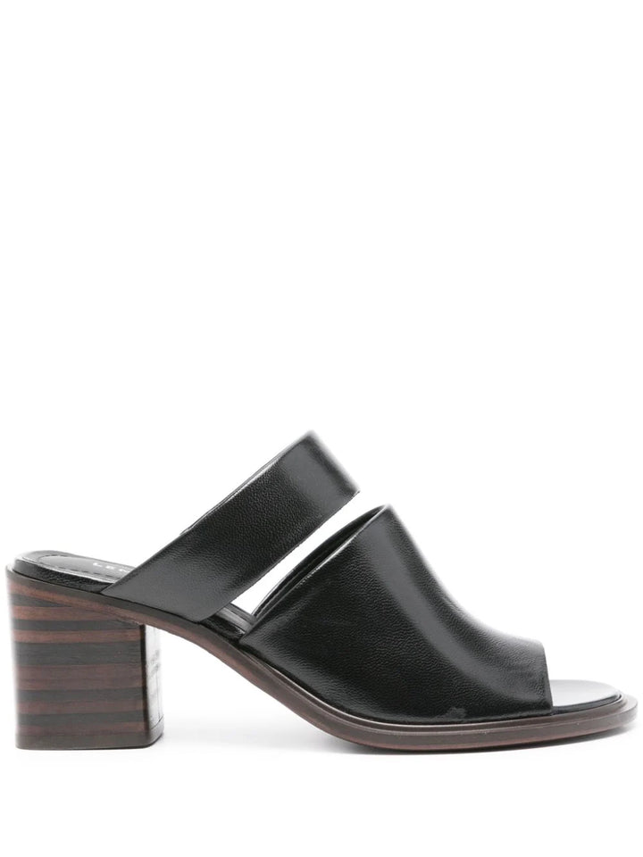 Mules with 55mm medium heel