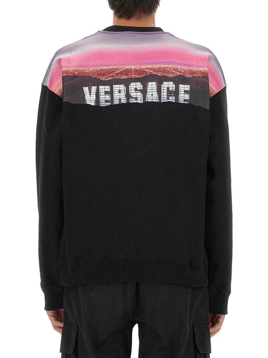 Versace Sweatshirts - Black | Wanan Luxury