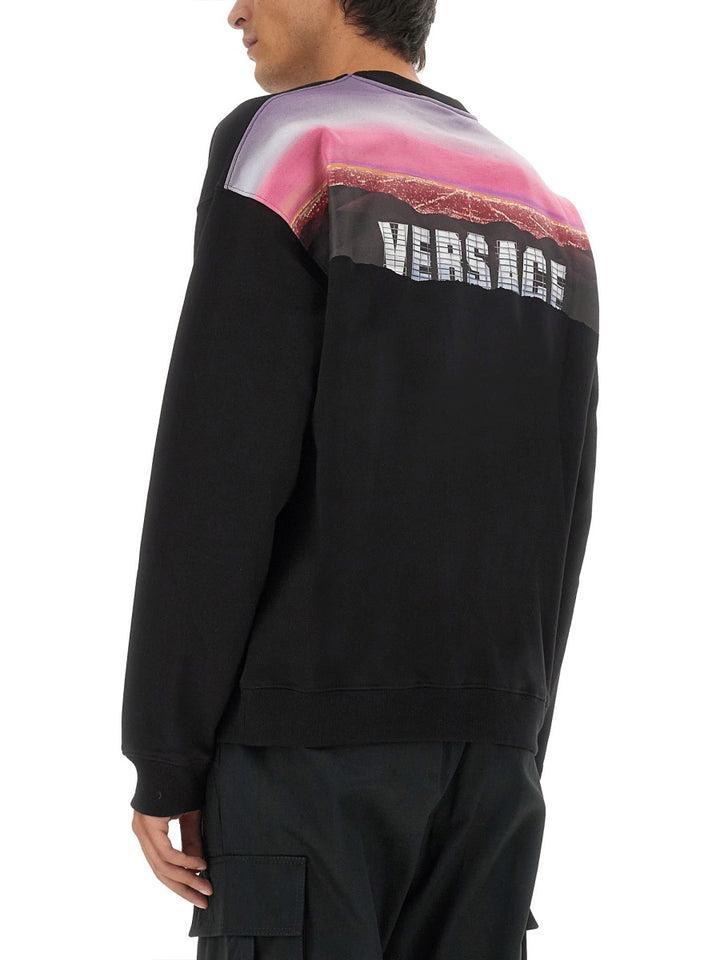 Versace Sweatshirts - Black | Wanan Luxury