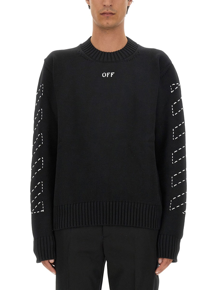 Off-White Sweaters - Black | Wanan Luxury