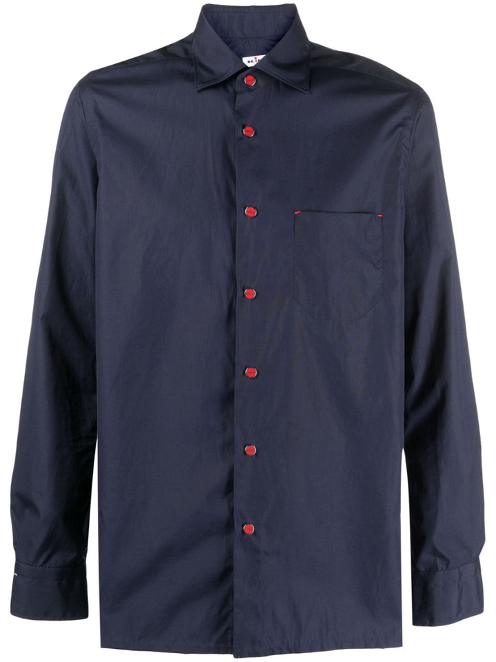 long-sleeved cotton shirt