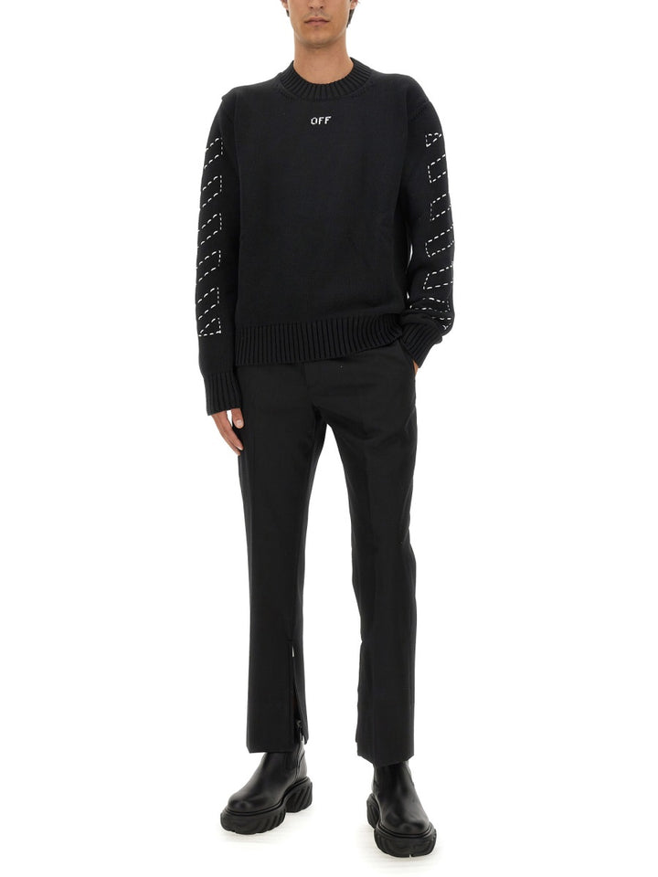 Off-White Pants - Black | Wanan Luxury