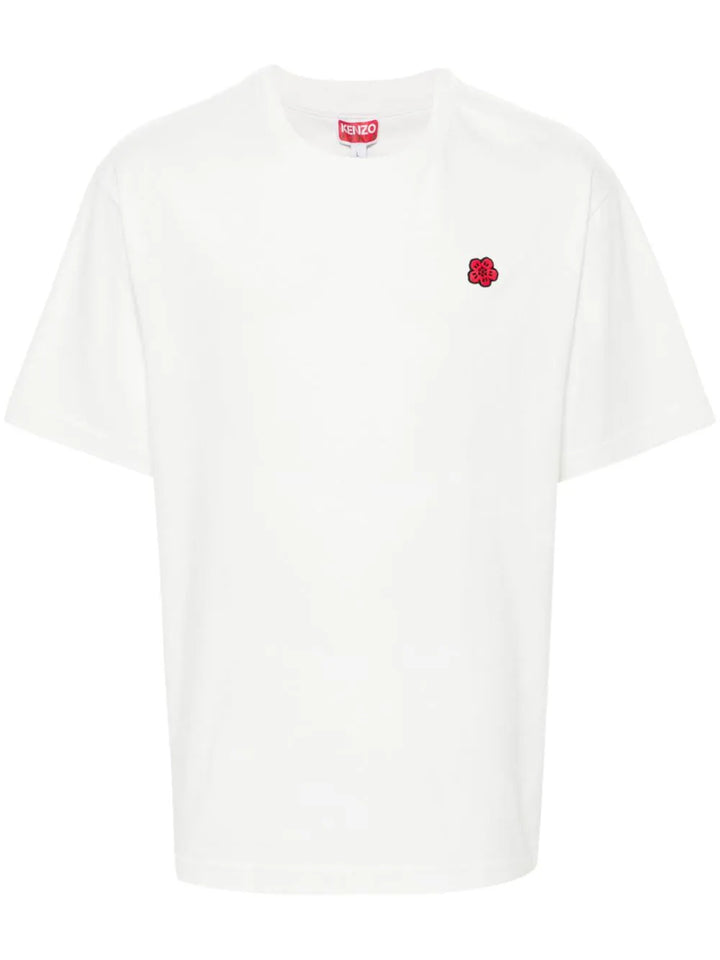 T-shirt with Boke Flower application