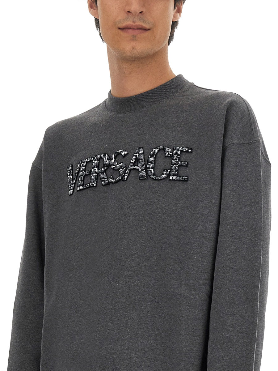 Versace Sweatshirts - Grey | Wanan Luxury