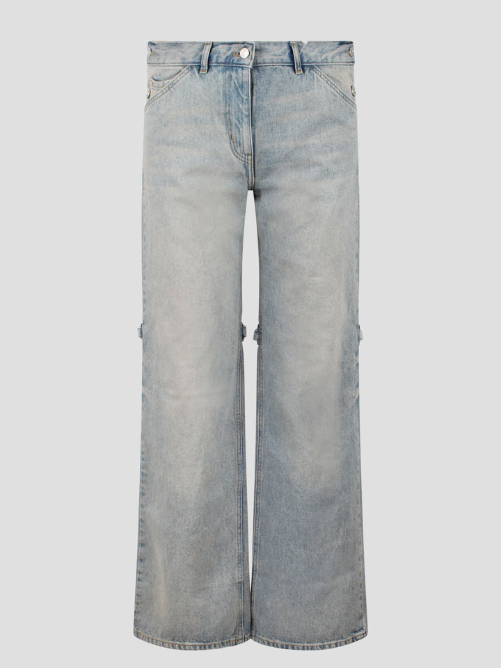 Sailor denim baggy jeans